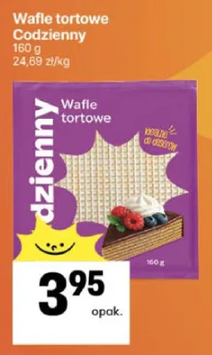 Wafle tortowe promocja w Delikatesy Centrum