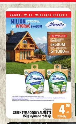 Serek twarogowy Hochland Almette promocja w Tomi Markt