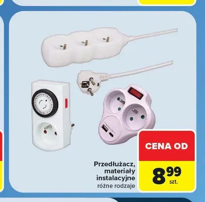 Przedłużacz promocja w Carrefour