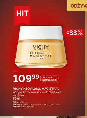 Krem na dzień odżywczy redukujący wiotczenie Vichy Neovadiol Magistral promocja w Ziko Dermo