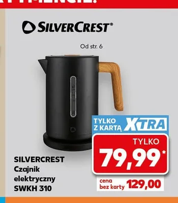 Czajnik elektryczny Silvercrest SWKH 310 promocja w Kaufland