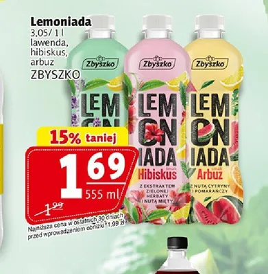 Lemoniada Zbyszko promocja w Prim Market