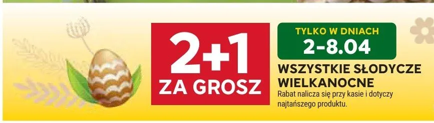 Słodycze wielkanocne promocja w Stokrotka
