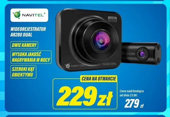 Wideorejestrator Navitel AR280 Dual promocja w RTV EURO AGD