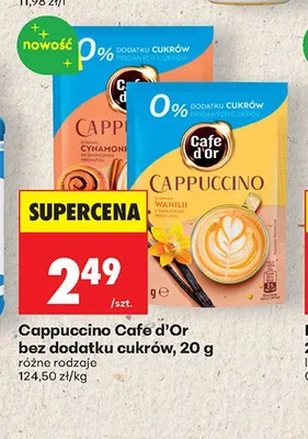 Cappuccino Cafe d'Or bez dodatku cukrów promocja w Biedronka
