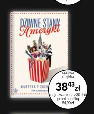 Książka Dziwne stany Ameryki oprawa miękka promocja w Empik