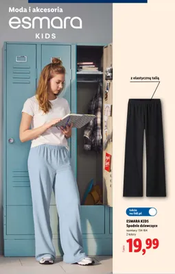 Spodnie dziewczęce Esmara Kids promocja w Lidl