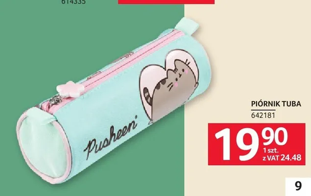 Piórnik tuba Pusheen promocja w Selgros