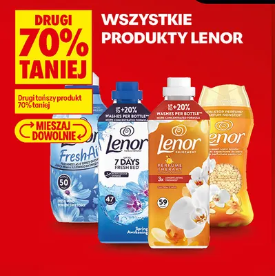 Perełki zapachowe do prania Lenor promocja w Biedronka