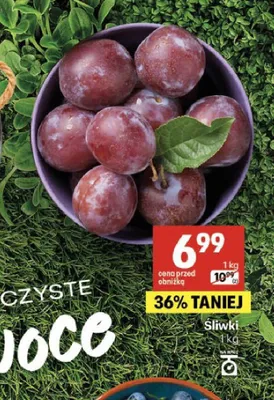 Śliwki promocja w Delikatesy Centrum