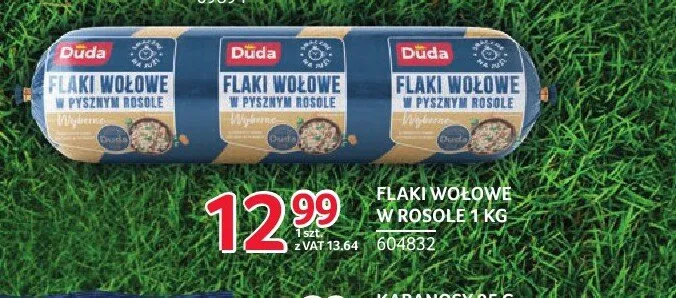 Flaki wołowe w rosole Duda promocja w Selgros