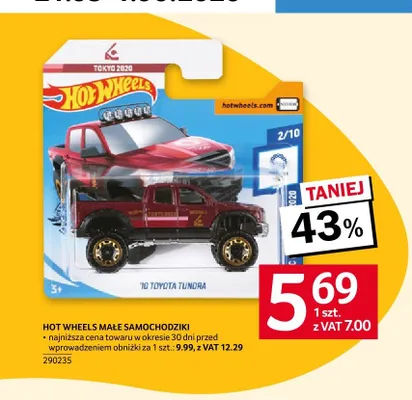 Małe samochodziki HOT WHEELS promocja w Selgros