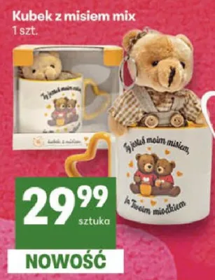 Kubek z misiem mix promocja w Delikatesy Centrum