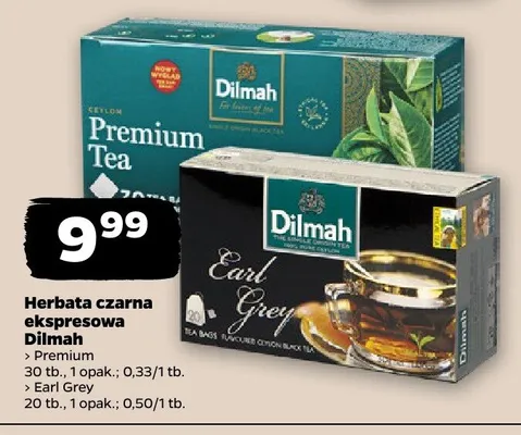 Herbata czarna ekspresowa Premium Tea promocja w Netto