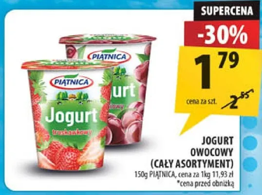 Jogurt owocowy promocja w Arhelan