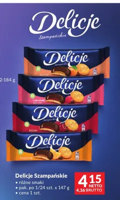 Delicje Szampańskie morelowe promocja w Makro