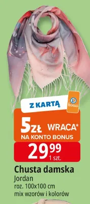 Chusta damska promocja w Leclerc