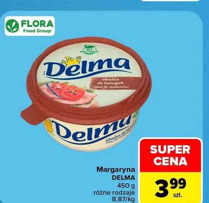 Margaryna Delma promocja w Carrefour Market