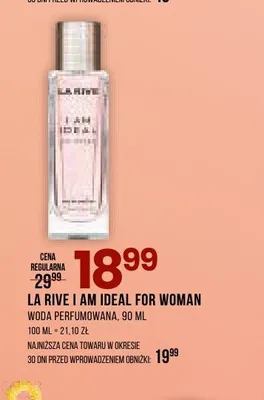 Woda perfumowana La Rive I Am Ideal For Woman promocja w Drogerie Natura