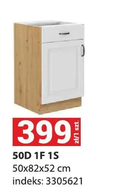 Szafka kuchenna 50D 1F 1S Stilo promocja w Merkury Market