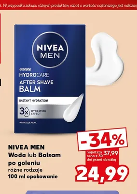 Balsam po goleniu Nivea Men promocja w Kaufland