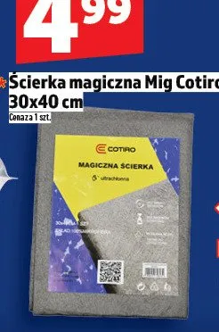 Ścierka magiczna Mig Cotiro 30x40cm promocja w TOPAZ