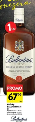 Whisky Ballantine's promocja w Intermarche