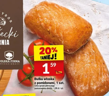 Bułka włoska z pomidorami Białecki promocja w Twój Market