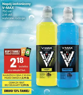 Napój izotoniczny Multifruit promocja w Delikatesy Centrum