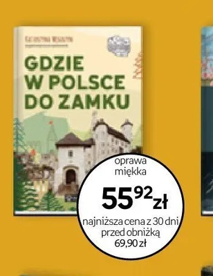 Książka Gdzie w Polsce do zamku promocja w Empik