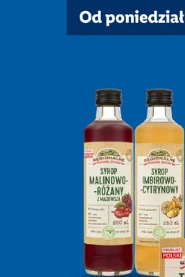 Syrop imbirowo-cytrynowy -20% promocja w Lidl