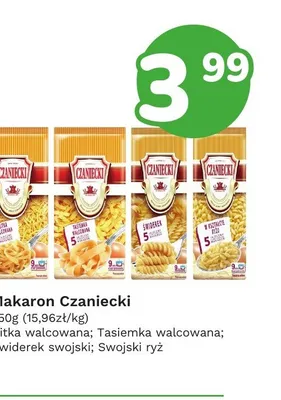 Makaron Swojski ryż Czaniecki promocja w Limonka