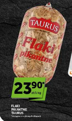 Flaki pikantne Taurus promocja w Groszek