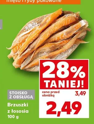 Brzuszki z łososia promocja w Kaufland