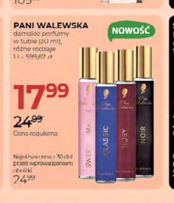 Perfumy damskie w tubie Pani Walewska promocja w Drogerie Jawa