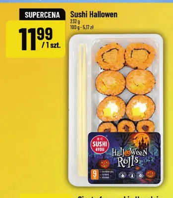 Sushi Halloween Rolls Sushi 4 You promocja w POLOmarket
