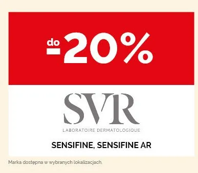 Kosmetyki SVR Sensifine AR promocja w Ziko Dermo