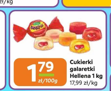 Cukierki galaretki Hellena promocja w Gama