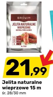 Jelita naturalne wieprzowe 15 m promocja w Bricomarche
