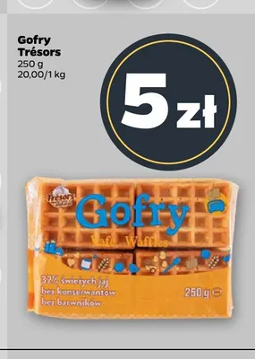 Gofry Trésors promocja w Netto