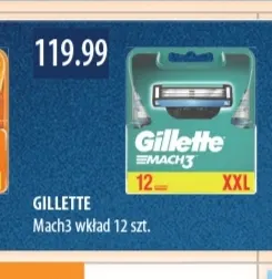 Wkłady do maszynki Gillette Mach3 promocja w Drogerie Laboo