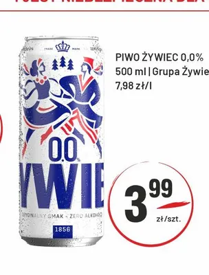 Piwo bezalkoholowe Żywiec promocja w Sedal