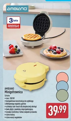Minigofrownica promocja w Aldi