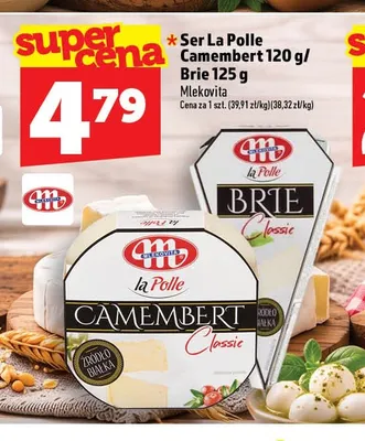 Ser La Polle Camembert Mlekovita promocja w TOPAZ