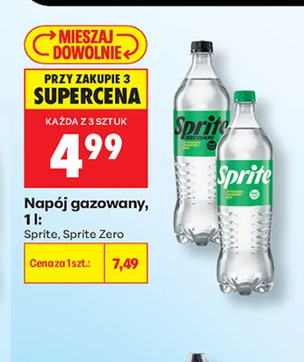Napój gazowany Sprite promocja w Biedronka