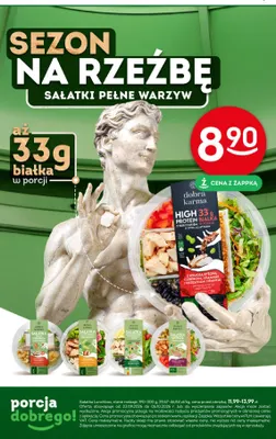 Sałatka Lunchbox High Protein z kurczakiem w stylu azjatyckim Dobra Karma promocja w Żabka