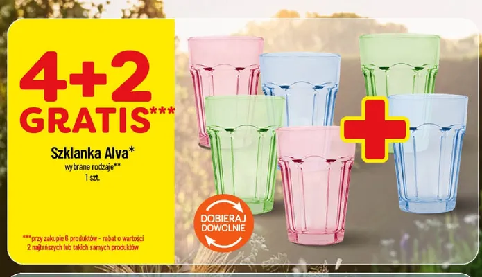 Szklanka Alva promocja w POLOmarket
