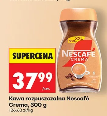 Kawa rozpuszczalna Crema promocja w Biedronka