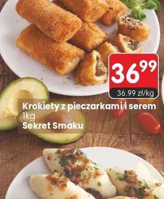 Krokiety z pieczarkami i serem Sekret Smaku promocja w Market Point