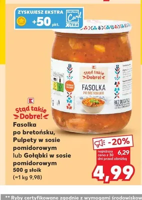 Fasolka po bretońsku Stad takie dobre! promocja w Kaufland